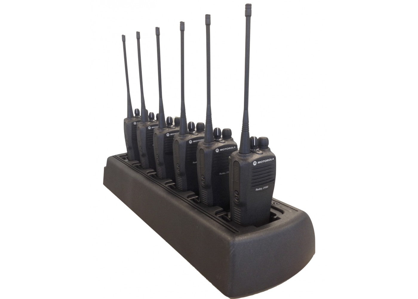 Motorola CP200d Six Pack w/ Multi Charger