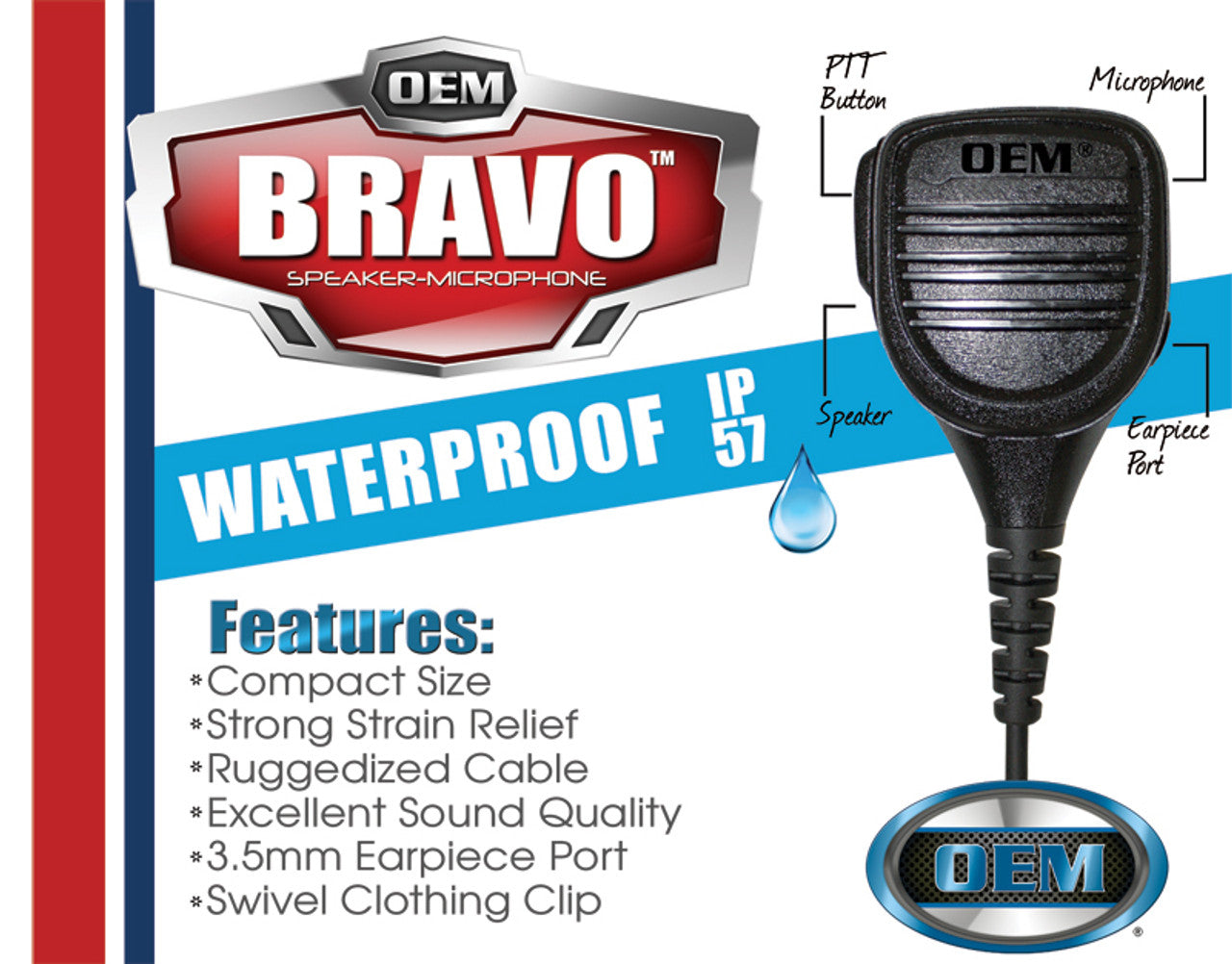 Klein Bravo Speaker Mic