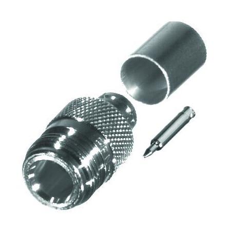 N-Female Crimp LMR400 Connector