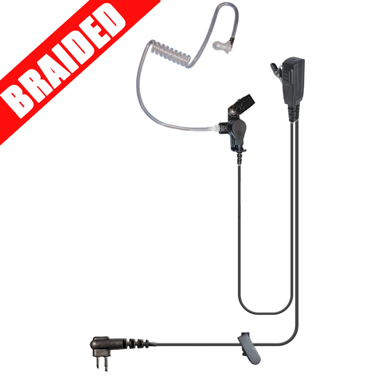 Klein Signal Braided Surveillance Earpiece